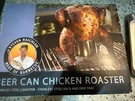 Steven Raichlen Stainless Steel Barbecue Beer Can Chicken Roaster Rack Tray Nib. Fixed Price $33.22.