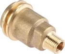 Male 5042 QCC1 Nut, Propane Gas Fitting Hose Adapter With 1/4" Brass. Fixed Price $13.70.