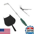 Oligai Grill Grate Lifter, Gripper, Ash Tool Set For Big Green Egg, Kamado Joe. Fixed Price $59.53.