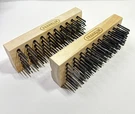 QTY-2 Franklin Flat Wire Coarse Bristle Grill Broiler Foundry Brush Head 1331173. Fixed Price $26.75.
