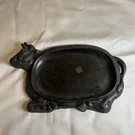 Cast Iron Bull W Nose Ring Sizzler Pan Steak Plate Fajita Serving Platters. Fixed Price $9.99.