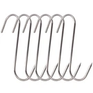 Rjwkaz 6PC 5" Stainless Steel Meat Hooks Poultry Bbq Smoker Grill Cooking. Fixed Price $14.01.
