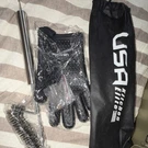 Usa Kitchen Elite Bbq Tool Set Grill Brush, Glove & Storage Bag. Fixed Price $25.00.