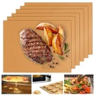 Ubeesize Copper Grill Mats For Outdoor 6 Pack Heavy-duty, Non-stic. Fixed Price $22.39.