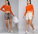 Divine Women Western Comfort Shorts Combo Pack Of Two Size -medium. Fixed Price $26.99.