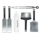Blackstone Deluxe Stainless Steel Griddle Spatula Tool Set 6 Piece Bbq Kit. Fixed Price $27.98.