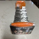Blackstone Deluxe Stainless Steel Taco Rack Holder With Silicone Handles New. Fixed Price $20.00.