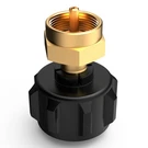 Gogoonike Propane Refill Adapter For 1 Lb. Tanks, Black. Fixed Price $12.09.