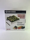 King Kooker Stainless Steel Jalape Rack With Corer Hole Model 36JR. Fixed Price $19.95.