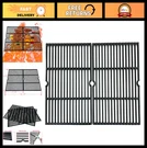 18.25" Cast Iron Cooking Grid Grate Replacement - Pcs Porcelain Coated, Bbq. Fixed Price $82.99.