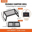 Folding Campfire Grill Heavy Duty Steel Mesh Grate 18 Portable Camping. Fixed Price $24.78.