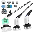 Ykyi Electric Spin Scrubber-cordless Power With 8 Brush Heads, 3 Speeds. Fixed Price $50.58.