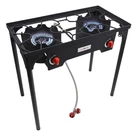 Gas One Propane Double Burner Two Camp Stove Outdoor High Pressure Pro.... Fixed Price $115.90.
