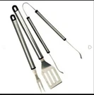 21ST Century Aluminum Toolset Spatula, Fork, Tongs Stainless Steel Brand New. Fixed Price $13.99.