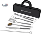 7-PIECE Bbq Grill Tool Stainless Steel Accessories Kitchen Set With Sp. Fixed Price $31.03.