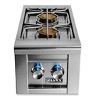Lynx LSB2-2-NG 13" Built-in Double Side Burner Natural Gas Stainless Steel New. Fixed Price $1529.99.