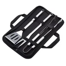 Amazon Basics Stainless Steel Barbeque Grilling Tool 4-PIECE, Silver. Fixed Price $21.82.