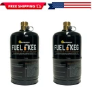 (2 Pack) Mr. Heater Fuel Keg Lb. / 16 Oz. Empty Refillable Propane Tank. Fixed Price $37.96.
