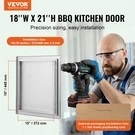 18X21 Bbq Access Stainless Steel Single Outdoor Kitchen Flush Mount. Fixed Price $63.99.