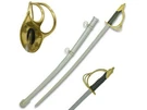 40" Overall Medieval Warrior Us Cavalry Saber W/leather Cover Steel Scabbard. Fixed Price $69.99.
