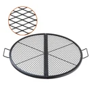 Vevor X-marks Fire Pit Grill Grate, Foldable Round Cooking Heavy Duty Ste. Fixed Price $64.36.