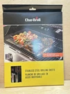 2-SHEETS Char-broil Stainless Steel Reusable Nib. Fixed Price $13.95.
