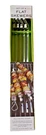 Barbecue Bbq Kabob Skewers Rack Set Flat 12.5"X Durable Stainless Steel. Fixed Price $12.00.