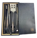 4PC Schmidt Brothers Barbecue Grilling Bbq Set With Case. Fixed Price $67.45.