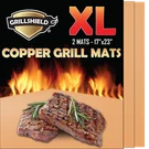 Grillshield Large Copper And Bake Mat Set Of - 17 X 23 Inches, Non Stick. Fixed Price $20.99.