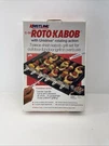 New Vntg Kristline Roto-kabob 6 Skewer Stainless Grill Rack Accessory. Fixed Price $20.99.