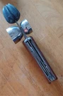 Vintage Cocktail Tool Set Wooden Handles Barware Man Cave 8 Pc-corkscrew. Fixed Price $40.00.