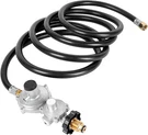 Gaspro 10 Ft Two Stage Propane Regulator Hose With P.o.l. And 3/8 Inch Female Fl. Fixed Price $43.65.