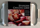 Charcoal Companion Stainless Grilling Grid 14.25" X 9.75", Steel. Fixed Price $7.99.