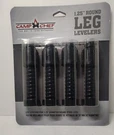 Camp Chef 1.25" Round Levelers Model: Legx To Stabilize Outdoor Cooking Sys. Fixed Price $15.99.