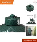 Ceramic Chimney Cap For Big Green Egg Medium Large Xl Grill Top Vent Accessory. Fixed Price $48.98.