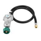 3FT Two Stage Propane Regulator With Hose, Dual QCC1/.... Fixed Price $35.19.