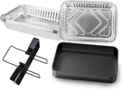 93305/7515 Catch With 6415 Drip Pans For Weber Genesis Ii & Spirit 200. Fixed Price $29.96.