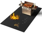 Lancryen Thickened 31 X 48 Inch Under Grill Mat For Outdoor And Indoor, Doubl.... Fixed Price $25.69.