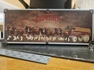Budweiser Original 4 Pc Grilling Set With Wood Clydesdale Carry Case New. Fixed Price $19.99.