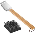 Simpletaste Grill Brush And Scraper For Bbq, Durable & Normal, Wood. Fixed Price $20.97.