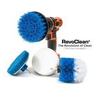 Revoclean Ultimate 4 Piece Scrub Drill Brush Multi-purpose Deep Cleaning Kit. Fixed Price $15.95.