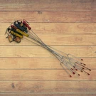 Rome's Campfire Fork Set 8 Marshmallow Hot Dog Roaster Wood Handle Chrome 22". Fixed Price $32.99.