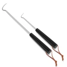 Leonyo Pack Pigtail Food Flipper, & 12IN + 17IN, Right Hand, Black. Fixed Price $32.99.