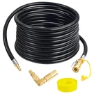Iococee Upgraded Rv Quick Connect Propane Hose For To 24FT, Black. Fixed Price $49.81.