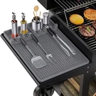 Silicone Griddle Tools Mat, Grill For Outdoor With Seasoning Jars H.... Fixed Price $14.56.