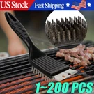 Stainless Steel Bbq Grill Brush And Scraper Set For Outdoor. Fixed Price $159.60.