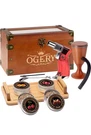 Ogery Cocktail Smoker Kit Whiskey With Smoking Gun Bourbon Box. Fixed Price $54.99.