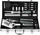Romanticist 20PC Stainless Steel Bbq Tool Set For Grilling Smoking-gray. Fixed Price $40.99.