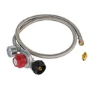 5FT High Pressure Propane Regulator With Gauge 0-30PSI Adjustable Stainless.... Fixed Price $46.07.