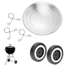 Ls'babq 80681 Ash Catcher Pan And 65930 Replacement Wheels For Weber 22" Kett.... Fixed Price $52.03.